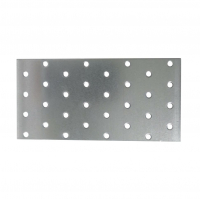 Пластина крепежная 200х100х2,0 мм, оцинкованная