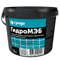 Мастика гидроизоляционная ГидроМЭБ (5 кг)