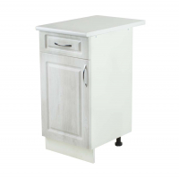 Рабочий стол Береза 40 фасад МДФ 1 дверь + 1 ящик, столешница Сахара