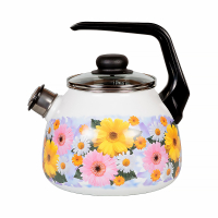 Чайник эмалированный Стальэмаль Vitross Fernanda 3,0 л со свистком