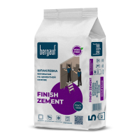 Шпаклевка Bergauf (Бергауф) Finish Zement цементная, белая (5 кг)
