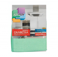 Салфетка для уборки Smart Ceramic микрофибра 30х30 см для керамических поверхностей