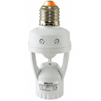 Датчик движения ДДПт-01 в патрон 60Вт Е27, 10-120с, 6 м 