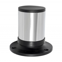 Опора мебельная ø50 мм регулируемая 80-100 мм, хром