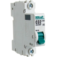 Автоматический выключатель DEKraft BA-101 1р 32А