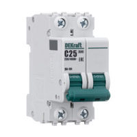 Автоматический выключатель DEKraft BA-101 2р 25А