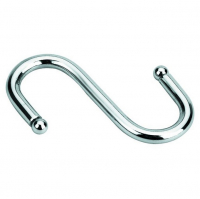 Крючок хром малый на рейлинг