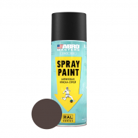 Краска-спрей аэрозольная акриловая ABRO RAL 8017, шоколадно-коричневая 272 мл/226 г