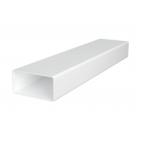  Воздуховод пластиковый плоский 120/60 мм х 0,5 м (612ВП)