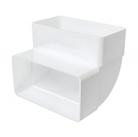 Колено плоское вертикальное 612КВП