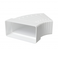 Колено плоское разноугловое 612КРП