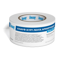 Лента для швов бумажная Курт 25м Кнауф