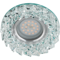 Спот Fametto DLS-P108 хром/прозрачный