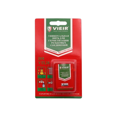 Нить для герметизации резьбы, ViEiR VTL20 (20 м)