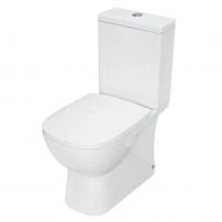 Унитаз-компакт Sanita Luxe Quadro Slim,белый