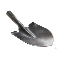 Лопата без черенка штыковая садово-огородная малая, рельсовая сталь, Хозяин