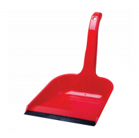 Совок для мусора, высокая рукоятка 20 см, резиновая кромка