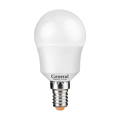 Лампа светодиодная General Е14 G45 10Вт 2700К