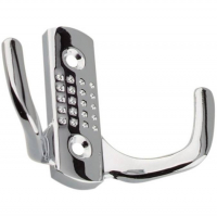 Крючок мебельный Trodos ZY- 201С 2-х рожковый, хром