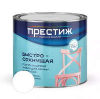 Эмаль акриловая Престиж с ароматом яблока,  белая 1,9 кг