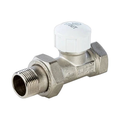 Клапан термостатический Stout 3/4" прямой