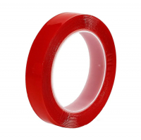 Лента клейкая Росомаха двухсторонняя 25 мм х 5 м акриловая основа (930025)