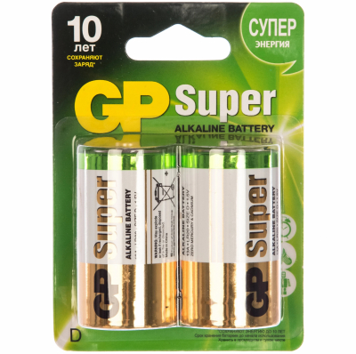 <b>Элемент питания</b> GP LR20 (2 шт)