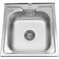 Мойка накладная 50х50 см, SinkLight