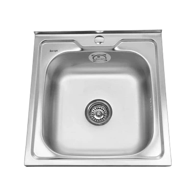 Мойка накладная 50х50 см, SinkLight
