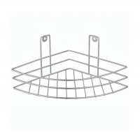 Полка для ванной ПУ-1 угловая 1-ярусная, хром