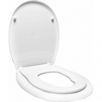 Сиденье для унитаза "Океан" LUX с детской накладкой