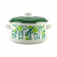 Кастрюля эмалированная  4,0 л, 01-В1614/4 