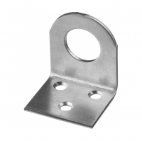 Проушина угловая 40х75 мм, оцинкованная