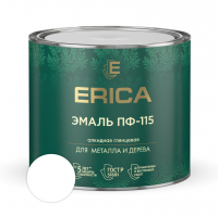 Эмаль алкидная ПФ-115 Erica, белая 1,8 кг
