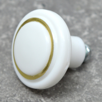 Ручка мебельная РМП-04-1 белая