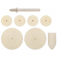 Круг фетровый FIT и штифт (7 шт)