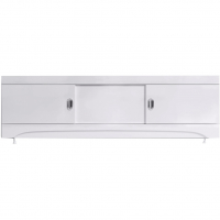 Экран  для ванны МДФ 1,7 м купе Белый