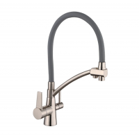 Смеситель для кухни Vieir V15007G под фильтр, графит