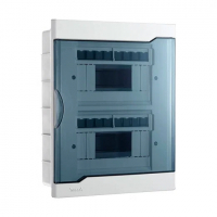 Бокс пластиковый 16 модулей, навесной, Lezard ЩРН-П-16