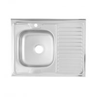 Мойка накладная Sinklight 8060 глянец, 06/160, левая