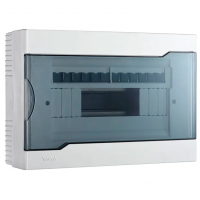 Бокс пластиковый 12 модулей, навесной, Lezard ЩРН-П-12