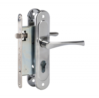 Замок врезной Зенит ЗВ4.009/17, хром