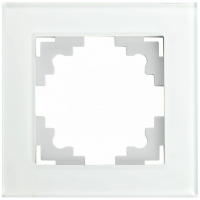 Рамка Катрин 1-местная, белая
