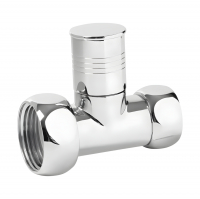 Кран для полотенцесушителя Vieir VR2045D пара 3/4" х 1" гайка/гайка