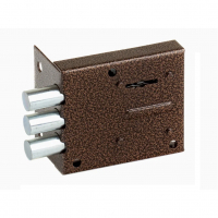 Замок накладной БИФ-0025 1*2-ЛК