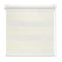 Рулонная штора Баланс День-Ночь 43х160 см, Слоновая кость