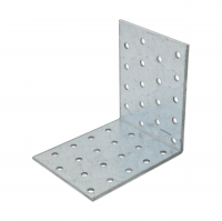 Уголок крепежный 100х100х60х2 мм, оцинкованный