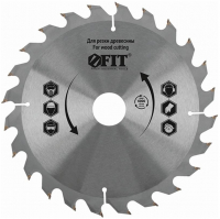 Диск пильный по дереву FIT 190х30/20 мм 24 зуба