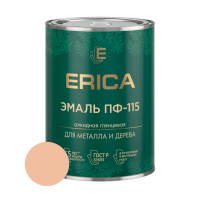 Эмаль алкидная ПФ-115 Erica, кремовая 0,8 кг