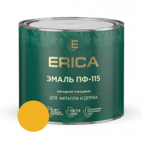 Эмаль алкидная ПФ-115 Erica, желтая 1,8 кг